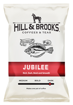Jubilee dark roast coffee blend bag