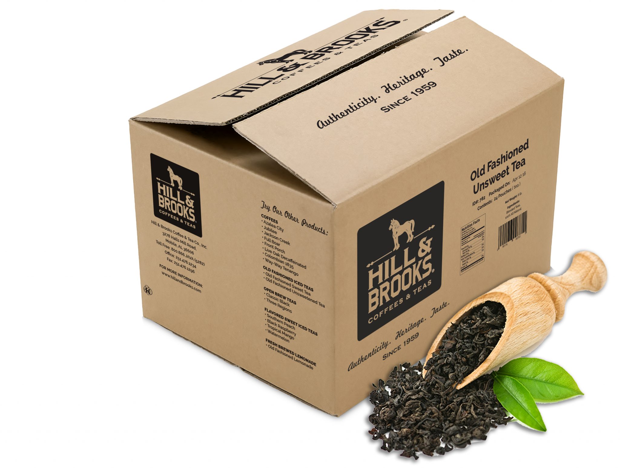 Old Fashioned Unsweet — Hill & Brooks